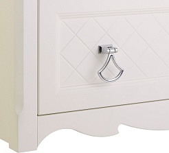 ASB-Woodline Мебель для ванной Верано 85 слоновая кость – фотография-9